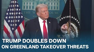 Donald Trump Heads To Davos With Greenland In Focus Trump Davos Visit