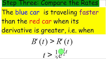 Compare Rates of Change Ex #5