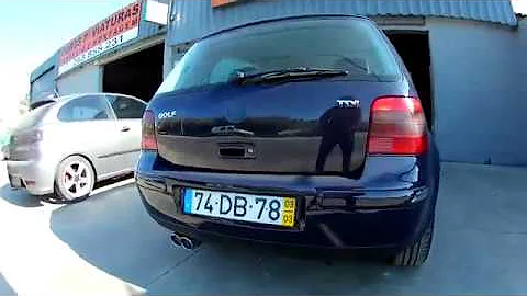 golf 4 1.9 tdi pd straight pipe!