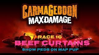 Carmageddon: Max Damage Race 16 Beef Curtains - Show all Peds on map PuP Location