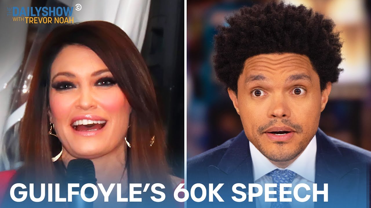 Bear Market! &amp; Kimberly Guilfoyle Scores $60K from Two-Minute Capitol Speech | The Daily Show - YouTube