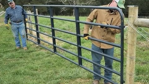 How To Hang A New Farm Gate (Part 3) | John Deere Tips Notebook