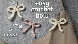 Download Lagu Easy Crochet Bow Tutorial for Beginners MP3