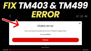 Fix F1 TV Error TM403 & TM499 - F1 TV App Video error [SOLVED]