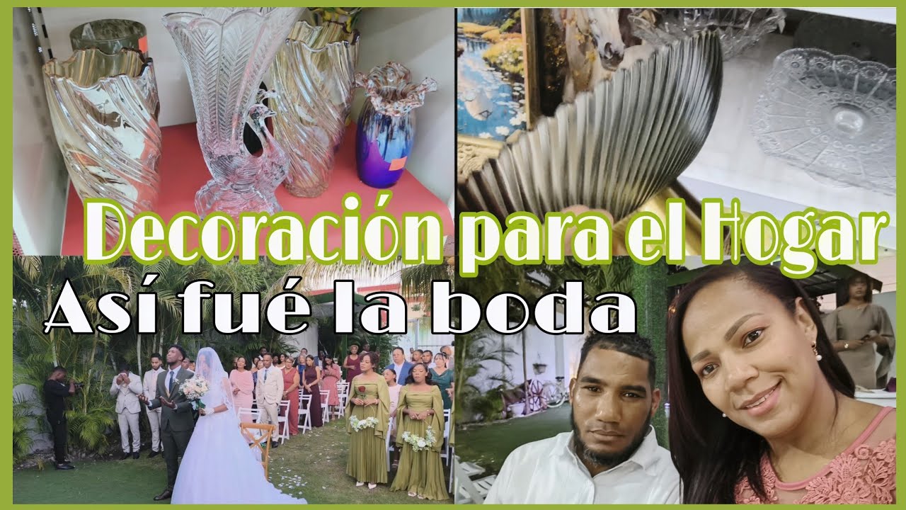 DECORACIÓN PARA EL HOGAR/ASI FUE LA BODA/SE CASARON