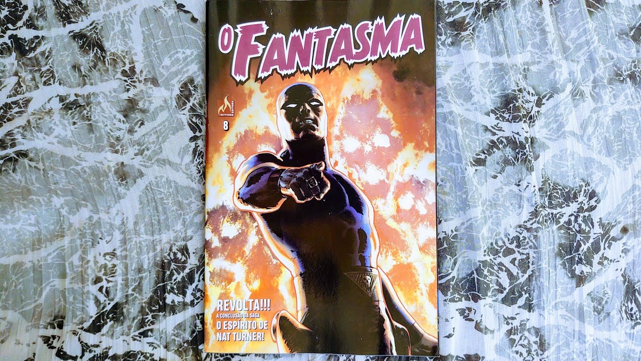 O Fantasma 8 (Mythos Editora jul/2020) Folheando