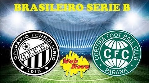 Operario Ferroviario 1x1 Coritiba |AO VIVO| BRASILEIRO SERIE B
