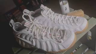 how to clean bottom of foamposites