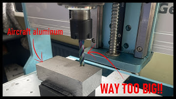 Heavy aluminum roughing - Genmitsu 3030 Prover Max