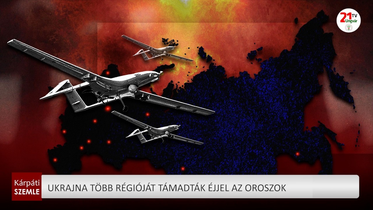 Ukrajna több régióját támadták az éjjel az oroszok