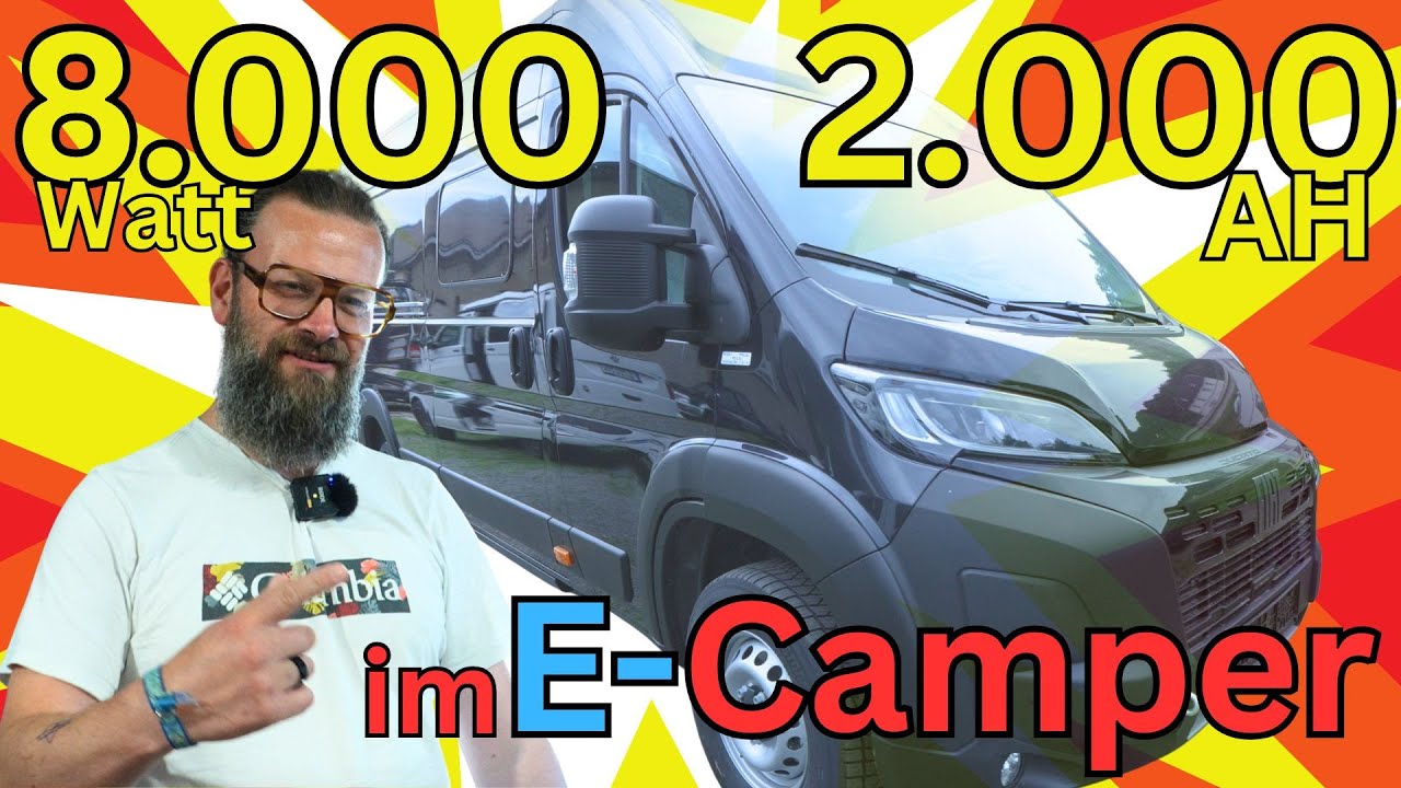 8.000 Watt + 4x480Ah – Unser Strom-Monster! Fortschritt im E-Ducato #elektromobilität #ecamper