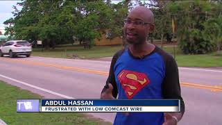 Getting results: Man with low hanging Comcast wire asks for NewsChannel 5's help
