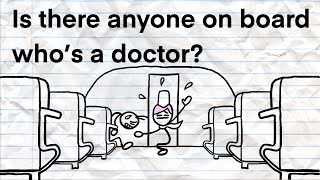 【Anime】Too many doctors on board.