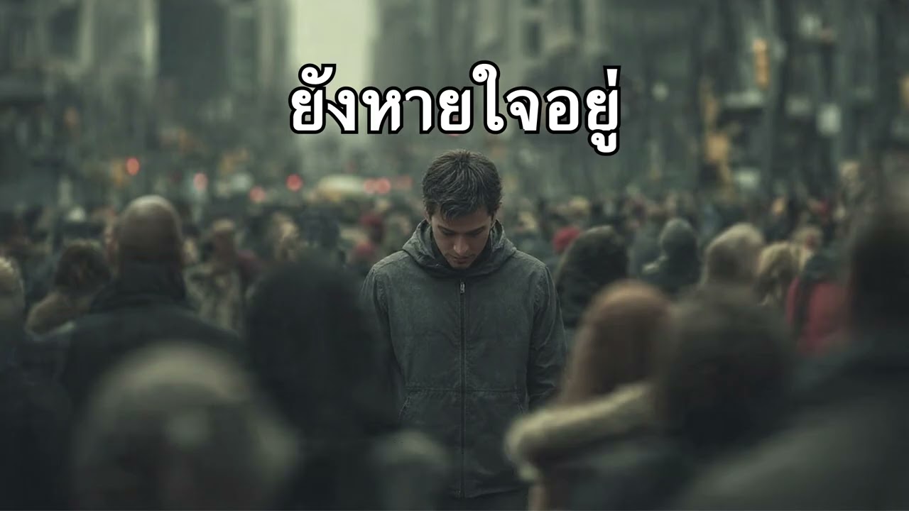 papaballstudio - ยังหายใจอยู่  (Lyrics)