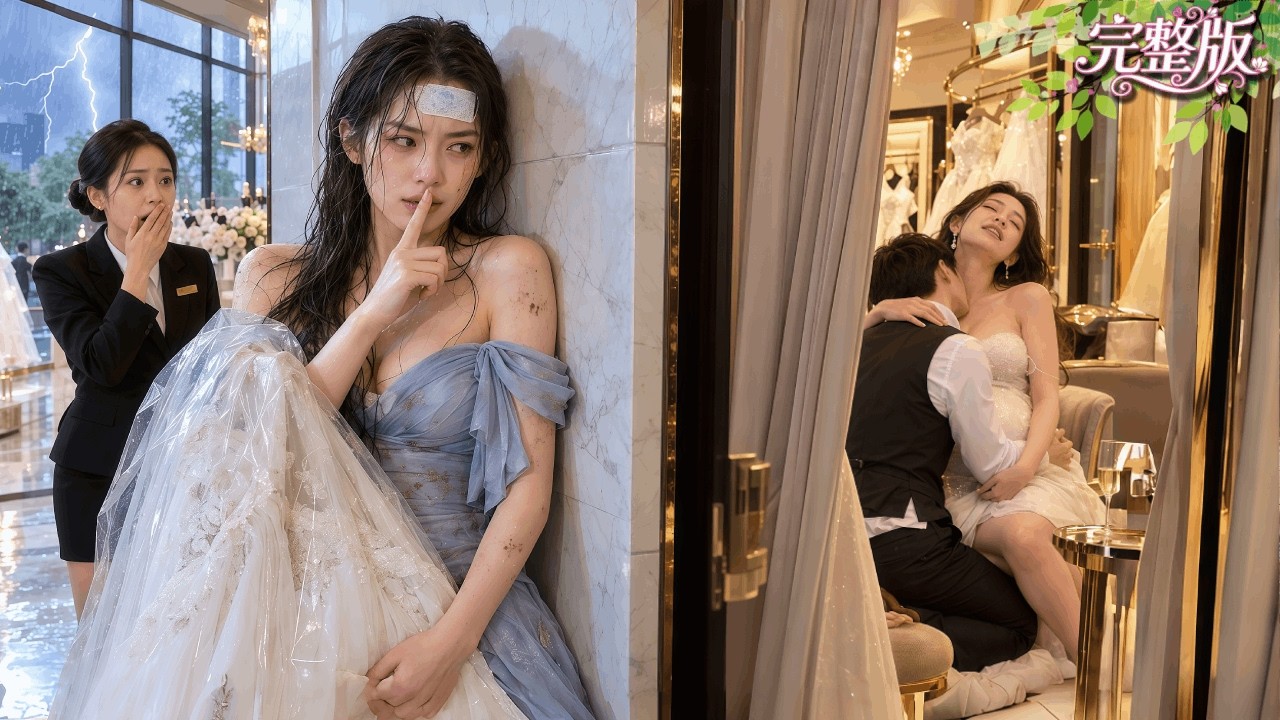 妻子提前到店取婚紗!卻撞見情婦正穿着她的婚紗和丈夫激情!她不哭不鬧一個電話打給首富爺爺答應聯姻!再相見已是頂級總裁心尖寵!一向冷靜的他卻紅了眼發瘋!#drama #cdrama #爽劇