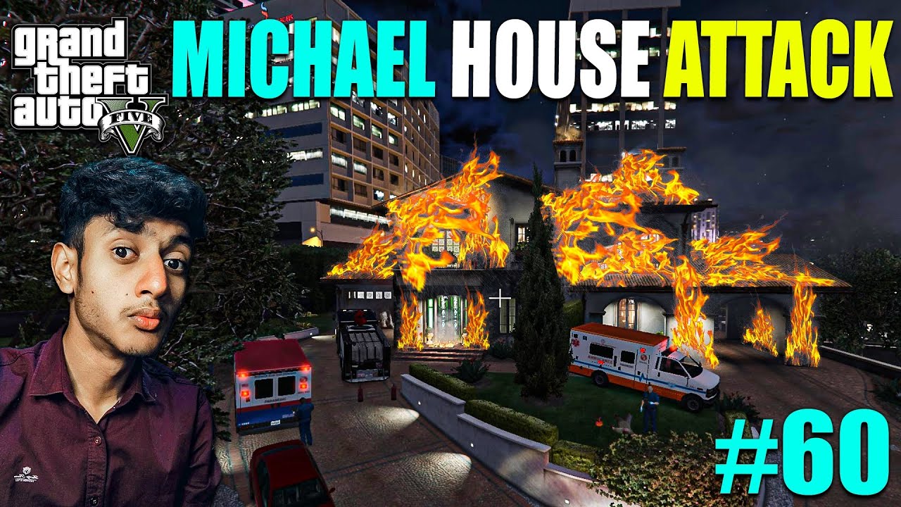 BIGGEST ATTACK ON MICHAEL HOUSE GTA V GAMEPLAY EP 60 YouTube