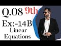 2026 RS Aggarwal 9th Maths Chapter 14 Linear Equations in Two Variables Full Solutions