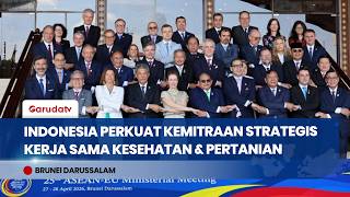 Perkuat Kemitraan Strategis, Indonesia Gelar Pertemuan Bilateral dengan Uni Eropa dan Brunei