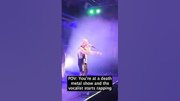 When death metal vocalist starts rapping 😤 #archspire #staytech #speedrap