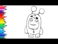 Oddbods dibujo Drawing, Painting & Coloring For Kids and Toddlers_ Child Art | Oddbods Cartoon