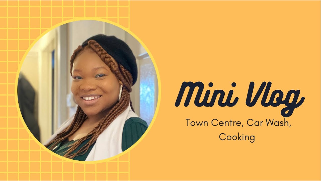 Mini Vlog | Town Centre, Car Wash + Cooking | lizziexcorner