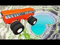 Extreme Jump Gone Wrong | Cars Crash Compilation | BeamNG.drive