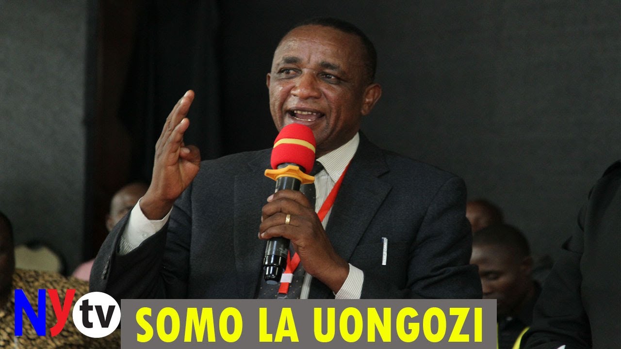 LIVE;SIKU YA PILI YA KONGAMANO ; SOMO LA UONGOZI-MKURUGENZI MKUU