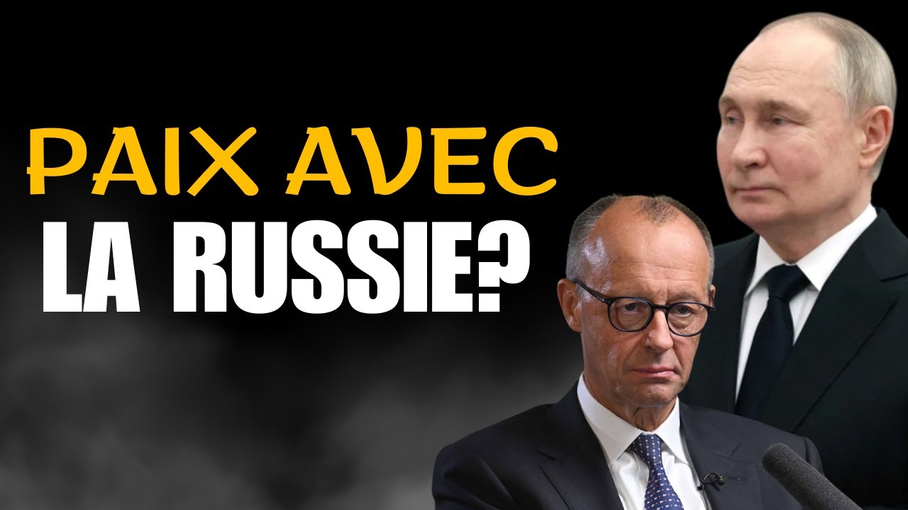 Friedrich Merz évoque soudain la paix avec la Russie et voit Vladimir Poutine comme partenaire