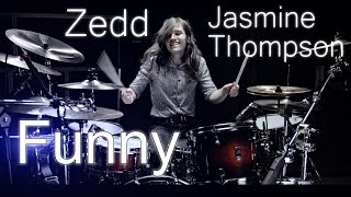 Zedd & Jasmine Thompson - Funny - Adrian Trepka /// Drum Cover