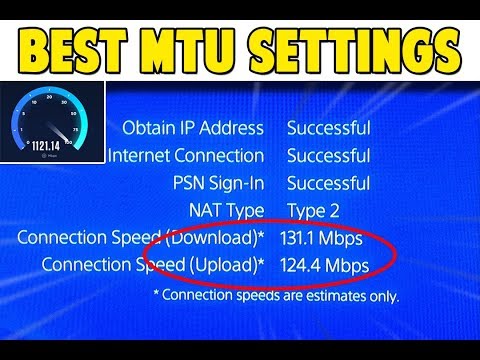 ? BOOST INTERNET SPEED BY 200% | Best MTU Settings For PS4 (Explained)