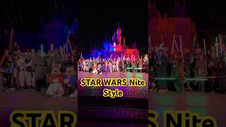 Star Wars Nite Style #disneyland #starwars #disney #disneyparks