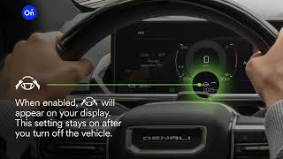 Available Super Cruise hands-free driving tech and available Hands-On Steering Assist