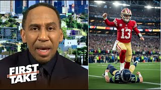 Download Lagu Purdy OVER Darnold! – Stephen A. claims 49ers will beat Seahawks in Division to reach NFC Finals MP3