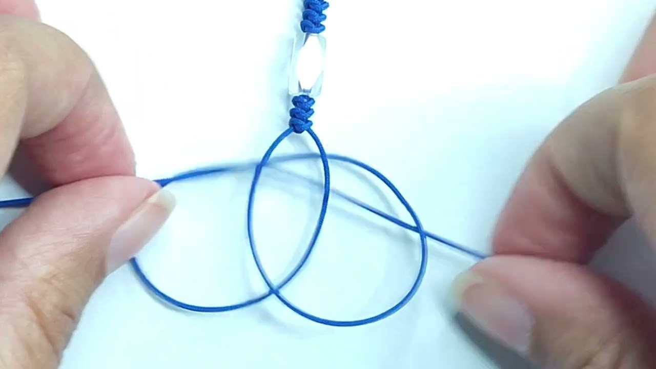Teji esta pulsera de Nudo serpiente fácil y rápido