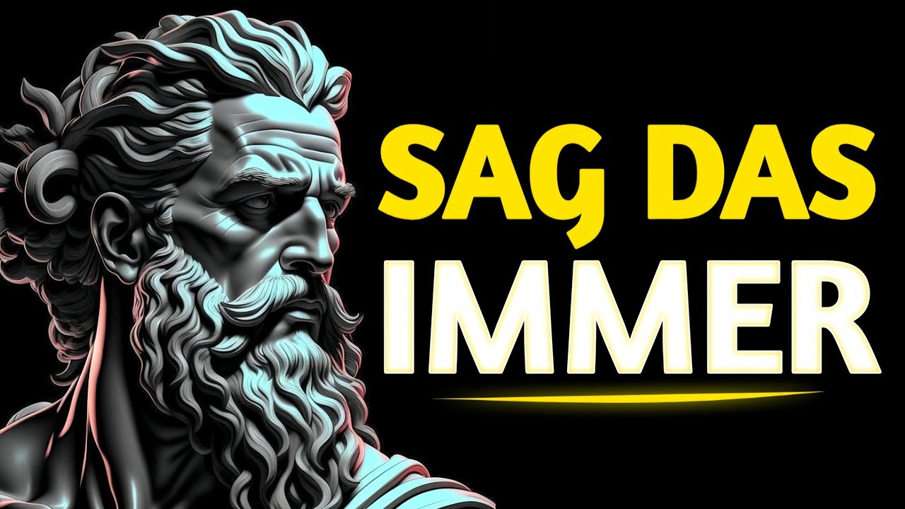 Diese Worte erzeugen Respekt und Vertrauen | Stoizismus