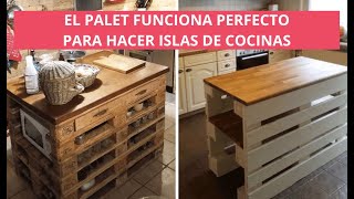 15 Simple Island Ideas Made With Pallets That Will Make You Fall In Love