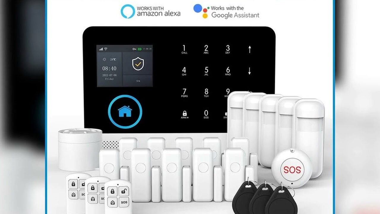 A must-have product! GauTone PG103 Alarm System for Home Burglar Security 433MHz 2G WiFi GSM Alarm