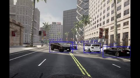 Real time object detection in Carla simulator