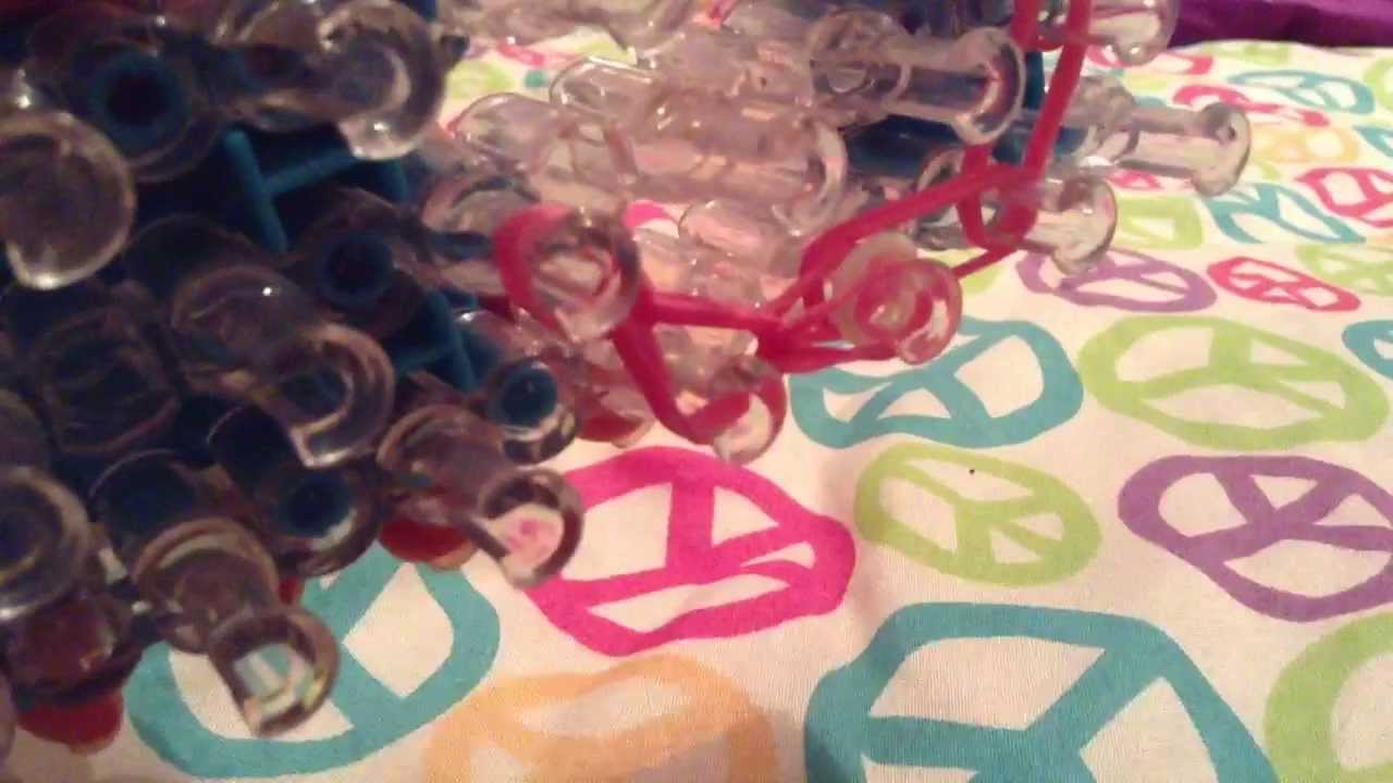 Rainbow Loom Jelly Ribbons, Red
