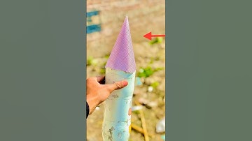 Making rocket nose cone |#shorts 😲