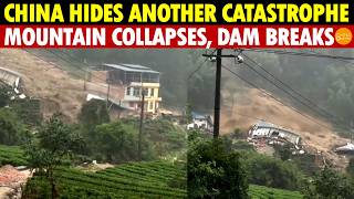 Another Huge Disaster Covered Up By China: Entire Mountain Falls, Dam Floods City, Thousands Gone