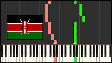 Kenya National Anthem - Ee Mungu Nguvu Yetu (Piano Tutorial)