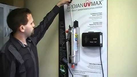 How to Change a Trojan / Viqua UltraViolet UV bulb or lamp.