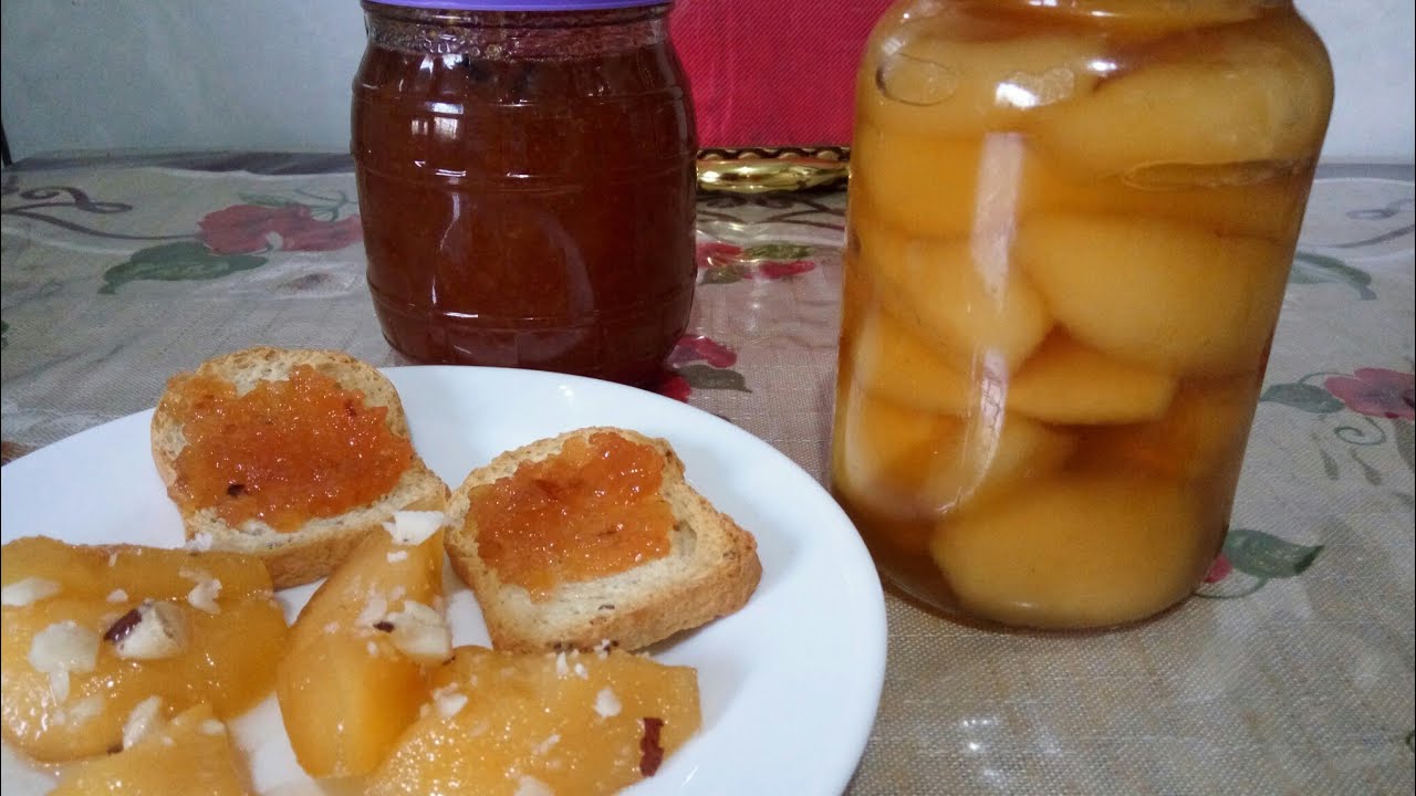 Doce de Marmelo em calda + geleia da casca do marmelo !!!