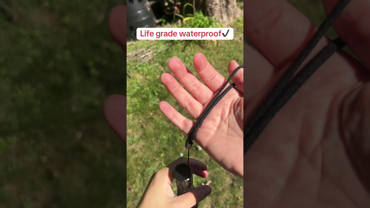 Waterproof Flashlight: Flood & Spot Light for Camping $8 Now