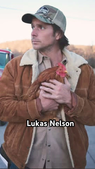 Lukas Nelson. Willie Nelson’s son! He is an amazingly talented singer & songwriter! Grammy winner!