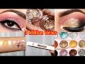 Barat/Waleema glittery eyes makeup look // Testing miss rose new products// Affordable glitters