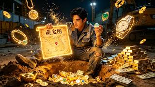 A laborer gets a dragon treasure map. He gains endless wealth and becomes rich overnight.