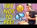 Try Not To Use The Bathroom CHALLENGE! (IMPOSSIBLE) 