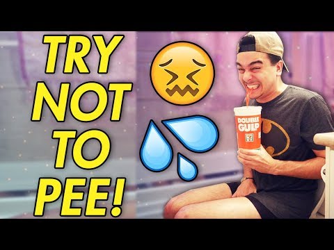 Try Not To Use The Bathroom CHALLENGE! (IMPOSSIBLE)
